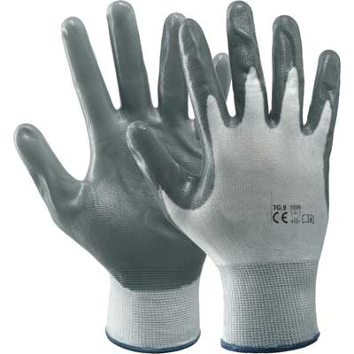 GUANTO POLIESTERE/NITRILE CARDINALE Tg. 8