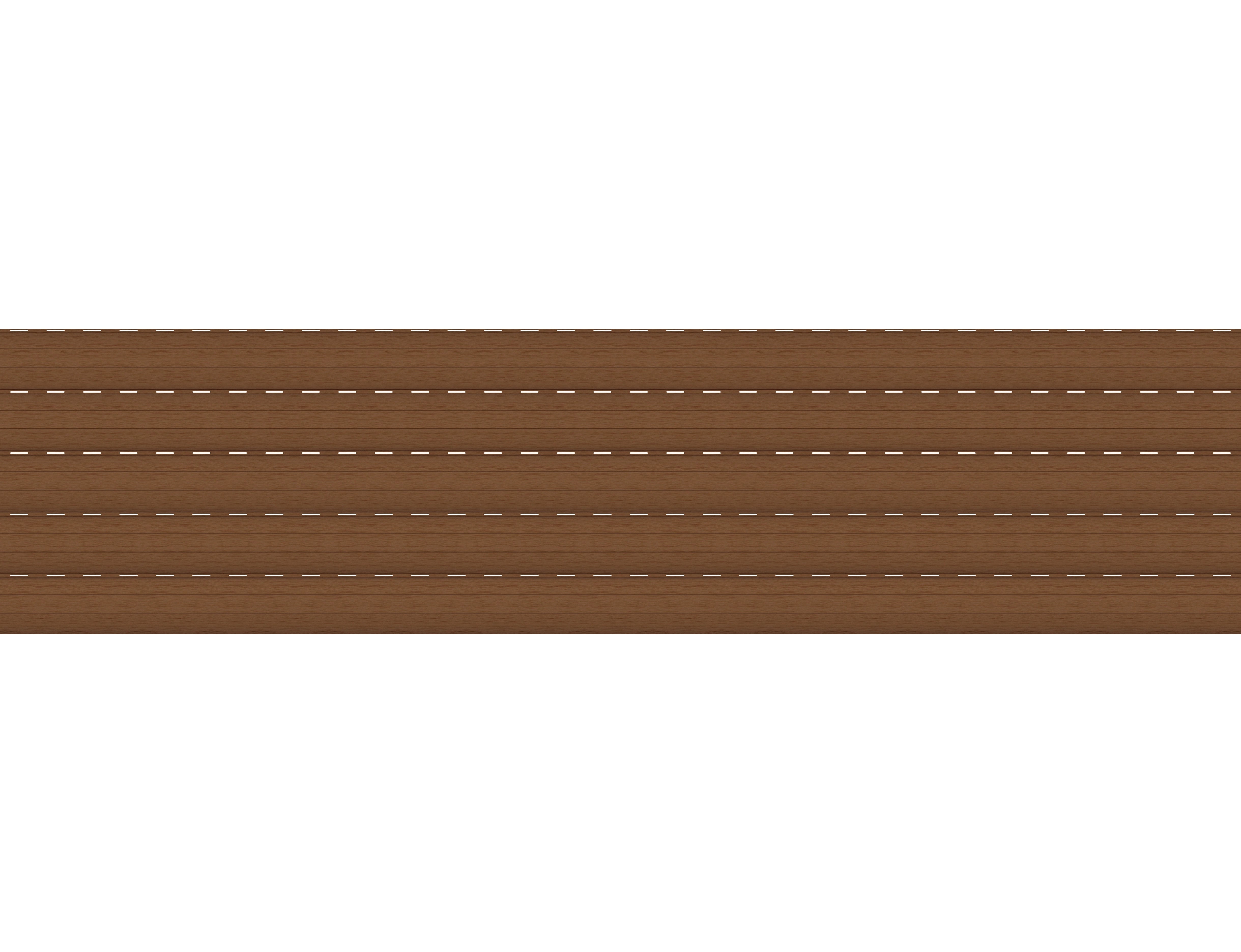 KIT STECCHE AGGIUNTIVE PER TAPPARELLA IN PVC 'TORINO' cm 173x27,5h, Confezione 5 pezzi - Colore Legn