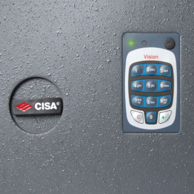 CASSAFORTE CON COMBINAZIONE ELETTRONICA 'DGT VISION' ART. 82710 CISA 420(L)x250(P)x300(H) mm