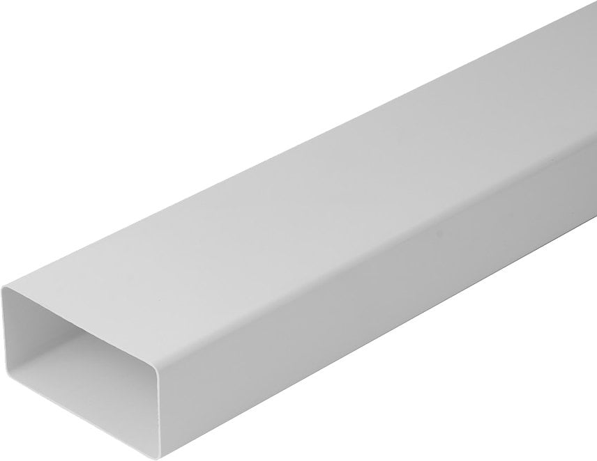 GAINE RECTANGULAIRE DE VENTILATION 110x50 mm - Barre 1 m