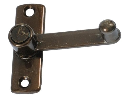 LOQUET PISTON À RESSORT Sans gâche - Laiton bronzé