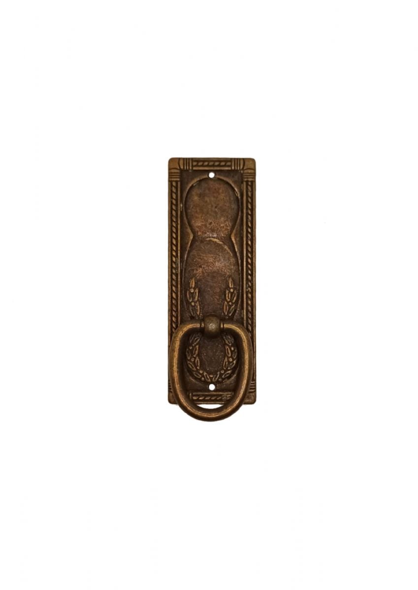 MANIGLIA PER MOBILI '5038/A4' 33x101 mm - Patinato antico