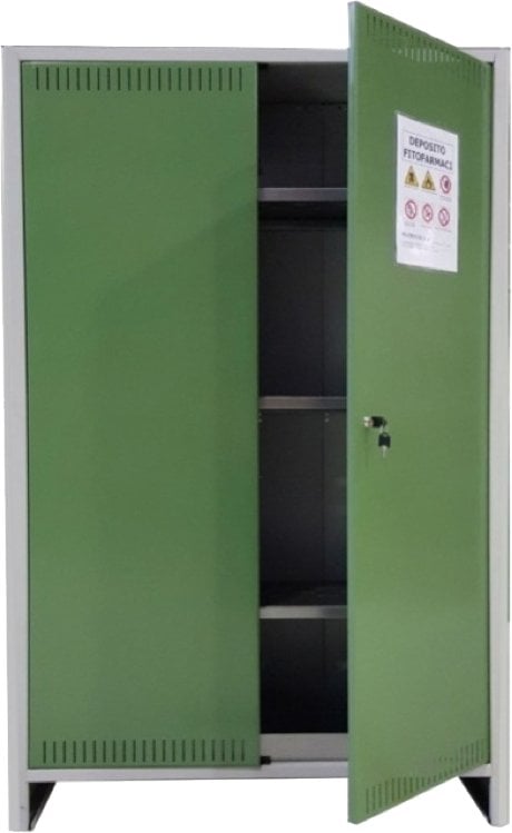 ARMADIO FITOFARMACI ALTO 2 ANTE 400x1000x1795 (PxLxH) mm