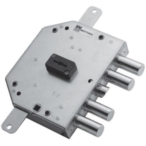 SERRURE DE PORTE BLINDÉE À DOUBLE GORGE ART. 89C755 MOTTURA E60,5 Dte