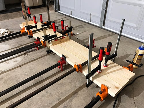 SCHRAUBZWINGE FÜR TISCHLER KENDO 80x200 mm