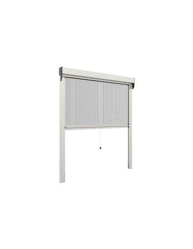 ZANZARIERA AVVOLGIBILE VERTICALE 80x160 cm - Colore Bianco
