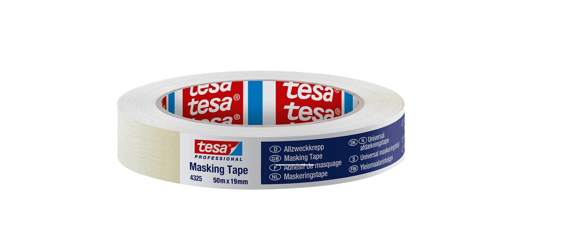 NASTRO PER MASCHERATURE PROFESSIONALE '4325' mm 25x50 mt