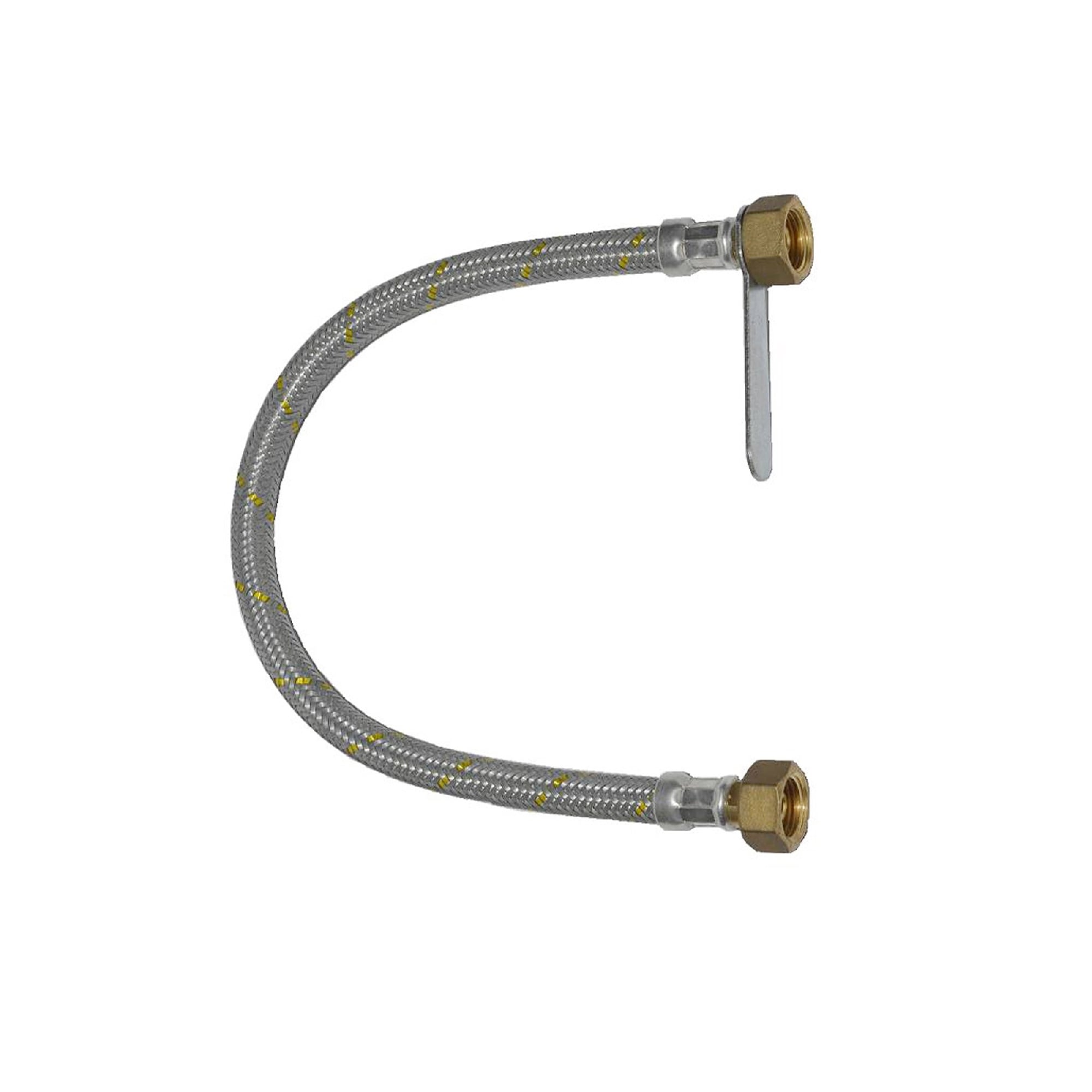 FLESSIBILE PER CENTRALINE GAS 1/2" FF - 100 cm
