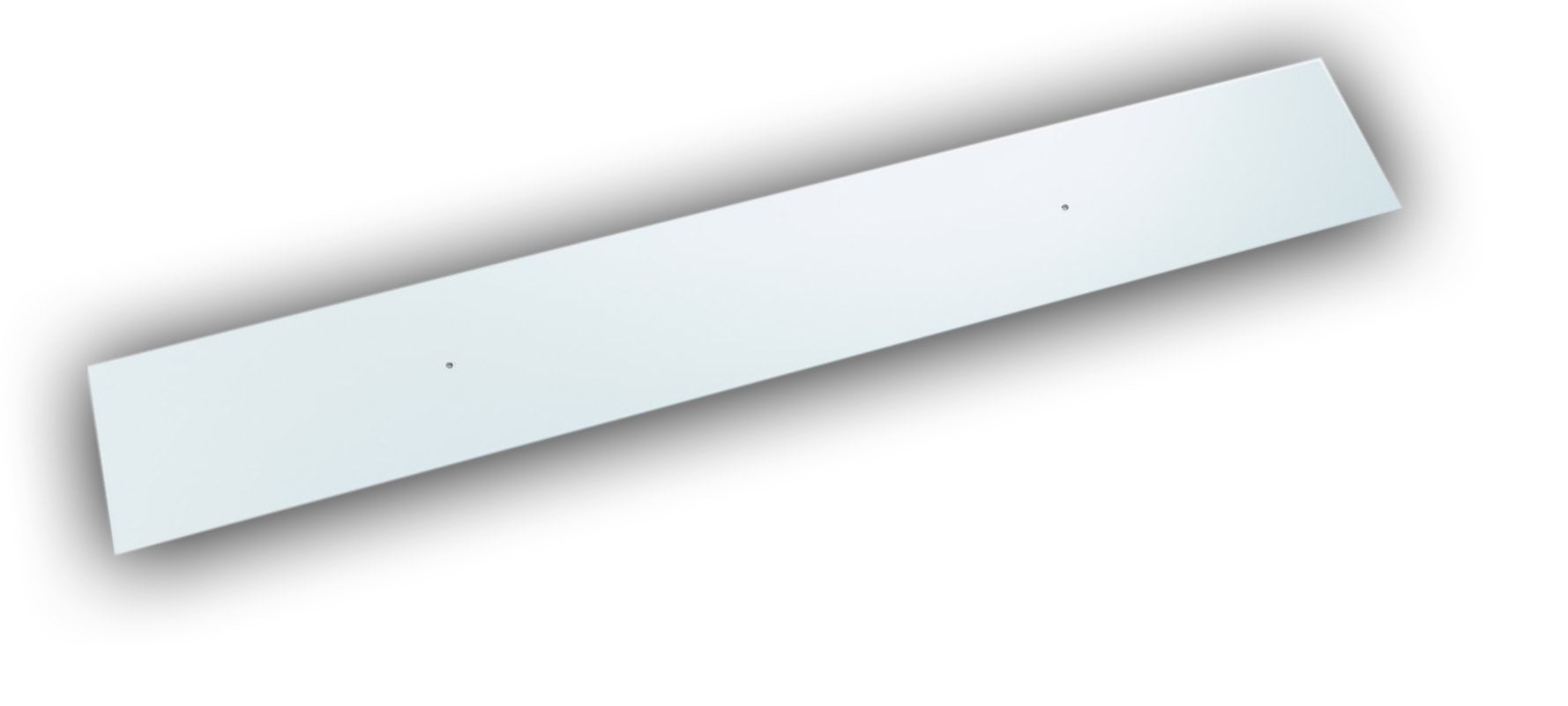 BATTISEDIA Senza foro - 1000x100 mm - spessore 2 mm