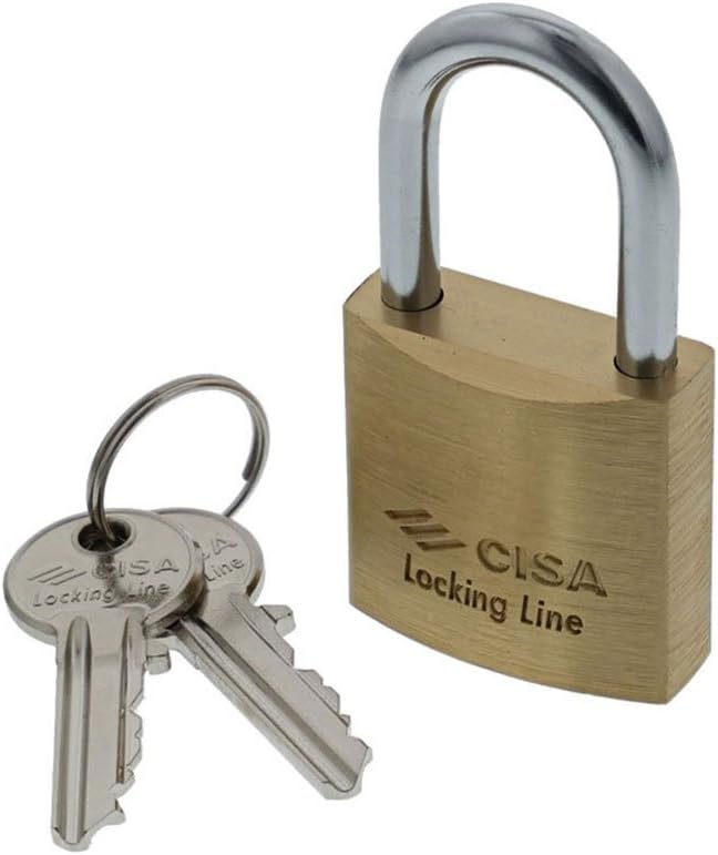 LUCCHETTO AD ARCO STANDARD 'LOCKING LINE' CISA 50 mm