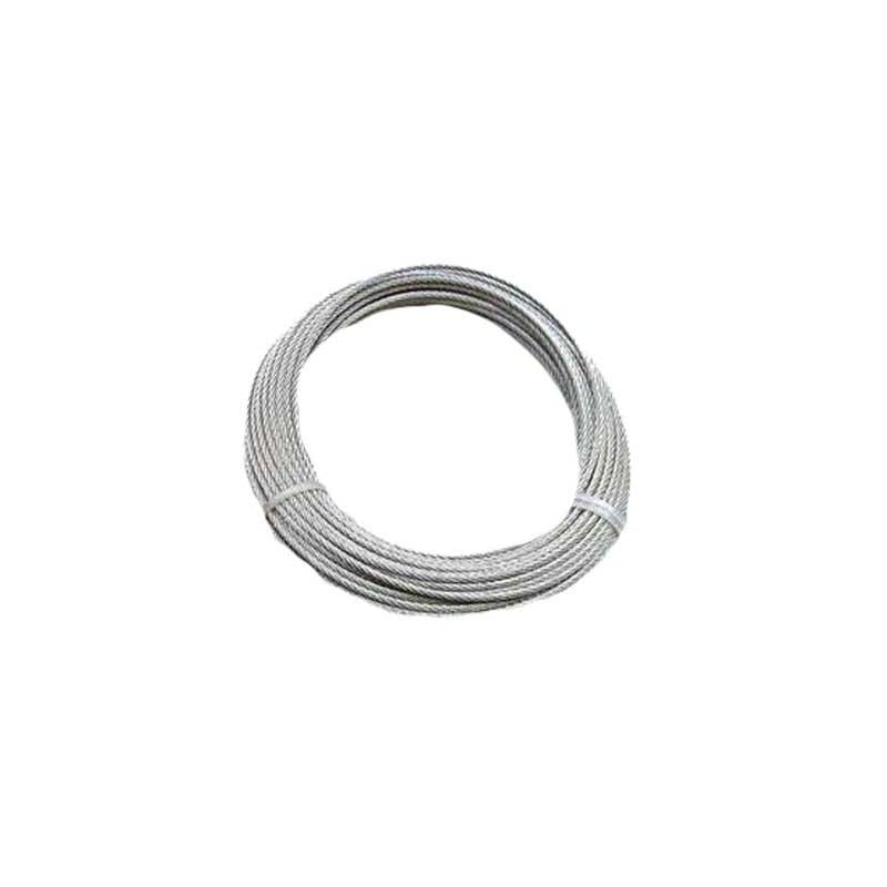 FUNE ZINCATA PER TAPPARELLE Ø 2,4 mm - rotolo 9 mt