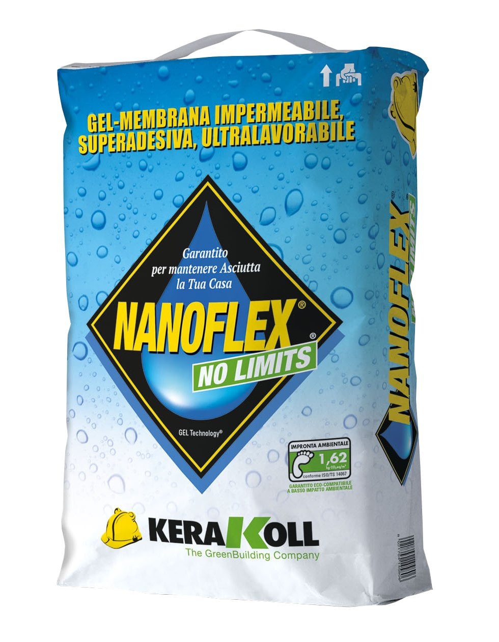 MEMBRANA IMPERMEABILIZZANTE 'NANOFLEX NO LIMITS' KERAKOLL 20 Kg