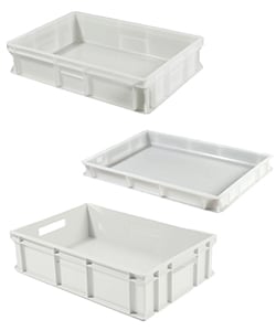 CASSETTE PER ALIMENTI cm 60x40x10h - 18 lt