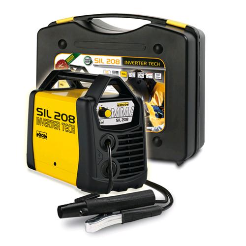 SALDATRICE AD ELETTRODO INVERTER 'SIL 208' Campo di regolazione: 10-80 Amp