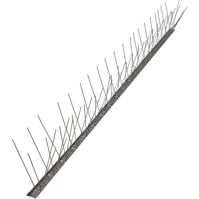 DISSUASORE PER VOLATILI SPINOTTI IN ACCIAIO INOX cm 50x12h