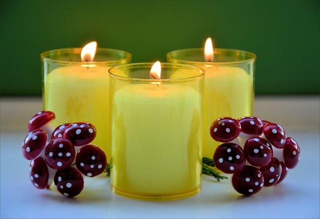CANDELE ALLA CITRONELLA 'ECO' Ø 8x10h cm