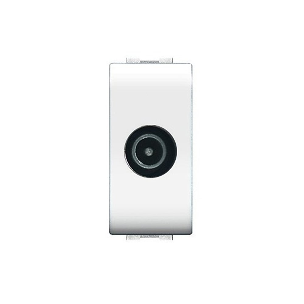 PRISE COAXIALE TV 'MYLIFE' Grise