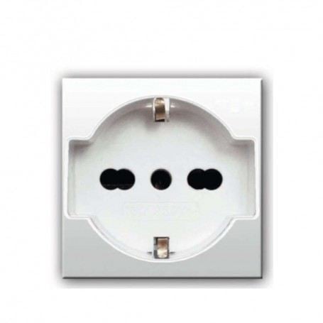PRESA ITALIANA/TEDESCA 'SOLAR' 10/16A 250V - 2P+T