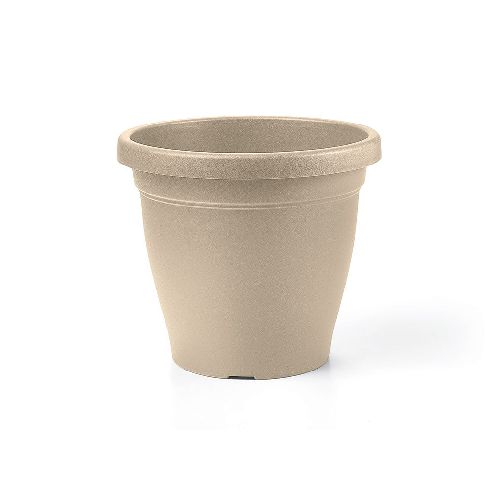 VASO 'VERONA' Ø 40x32h cm - Colore avana