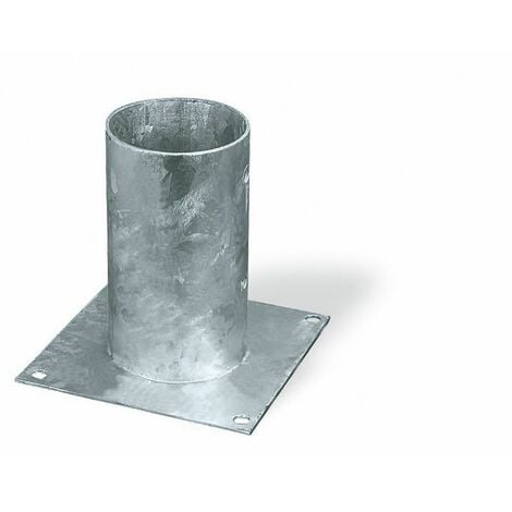 SUPPORTO A PAVIMENTO PER PALI 'TR2' Ø 120x150h - Base 180 mm