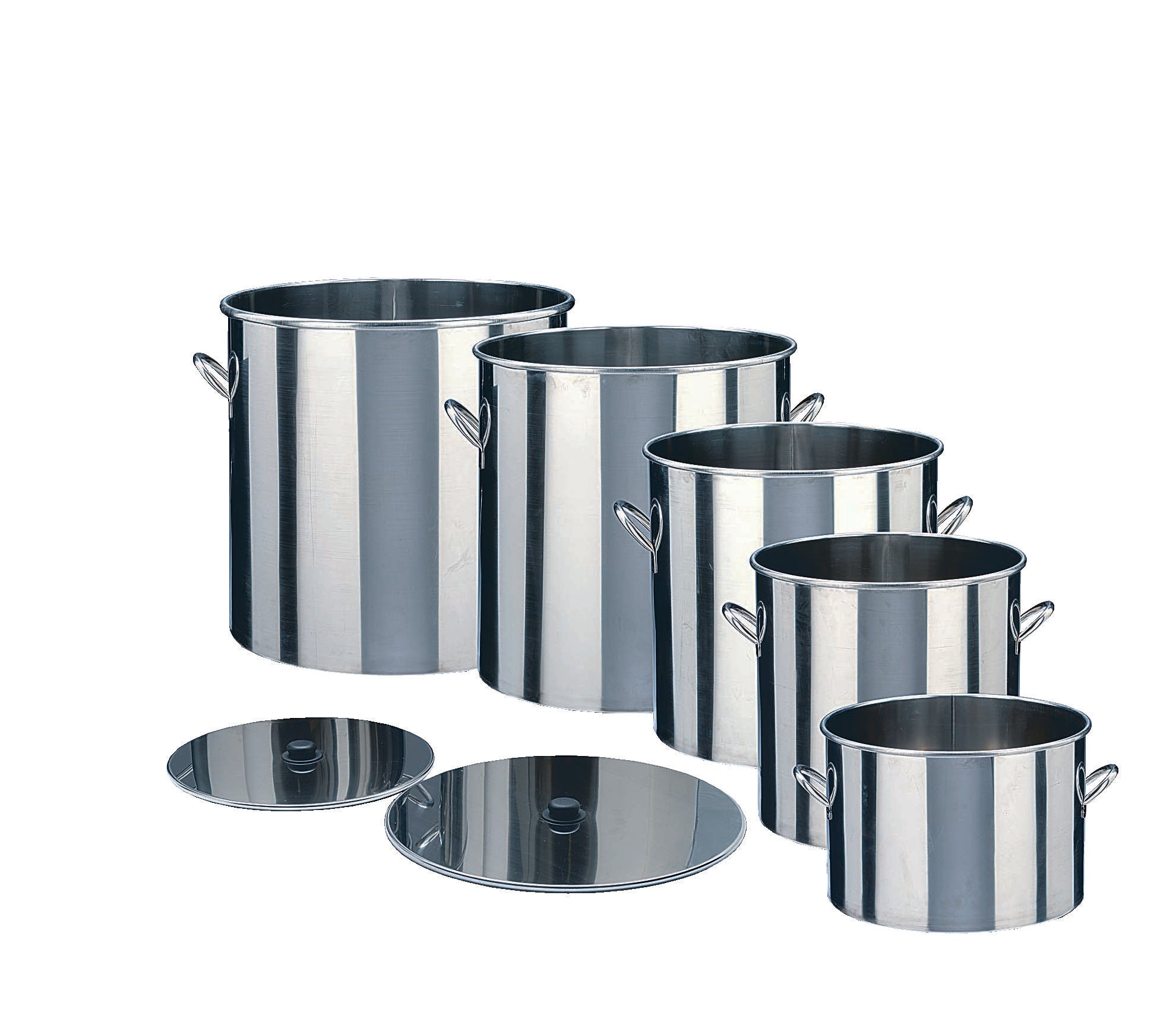 BOLLITORE CON COPERCHIO Ø 504x400h mm - cap.lt 75