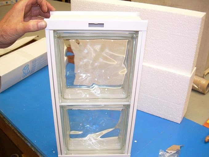 CHÂSSIS POUR DALLE DE VERRE 19x19x8 - 1 alvéole