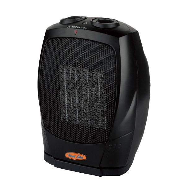 KERAMIK-HEIZLÜFTER, SCHWENKBAR 750/1500 Watt