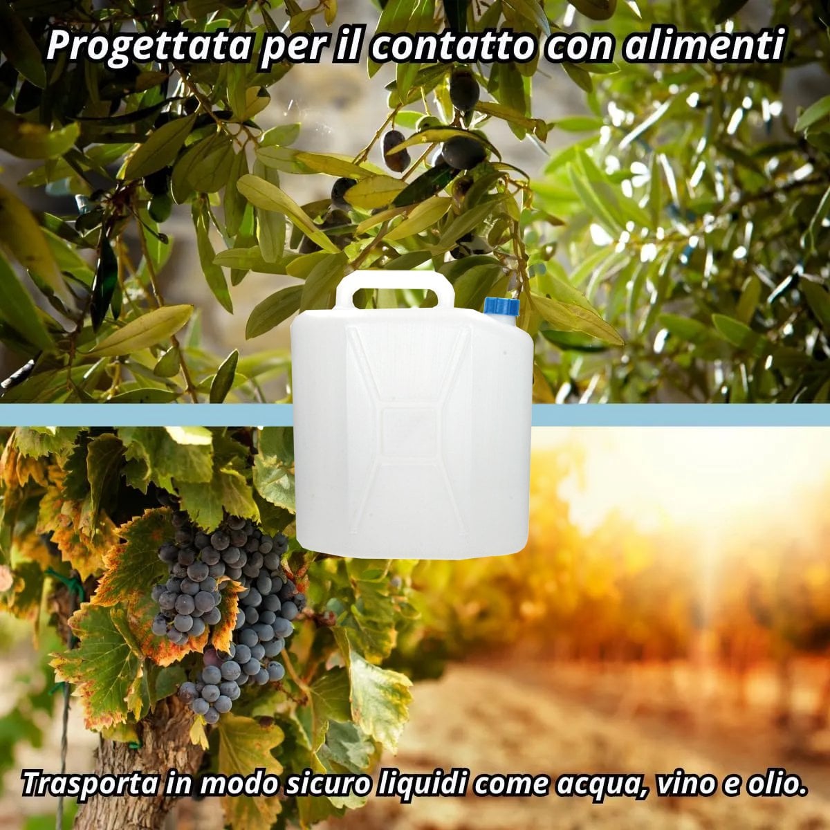 JERRICAN ALIMENTAIRE 15 L