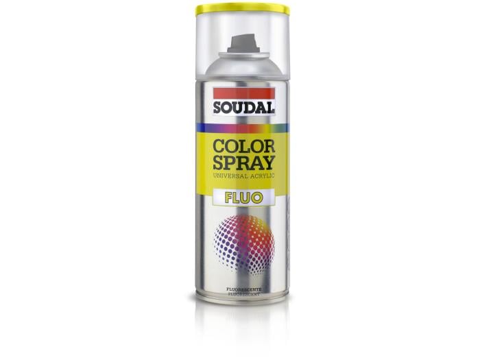 BOMBOLETTA SPRAY FLUORESCENTE SOUDAL 400 ml - Giallo