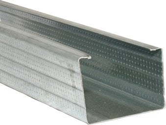 PROFILO MONTANTE PER CARTONGESSO mm 74x40h - barra 3 mt - spessore 6/10