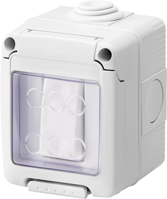 CONTENITORE DA PARETE PER APPARECCHI IP55 'SYSTEM' 4 Posti