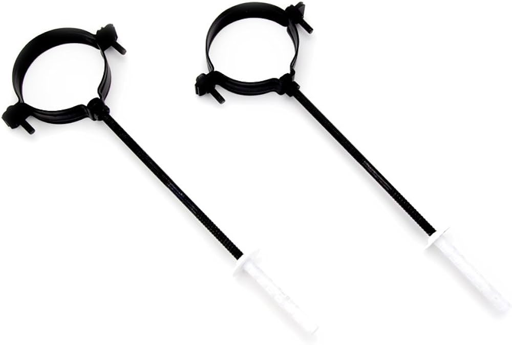 COLLIER SUPPORT TUBE POUR POÊLE À PELLETS Ø 80 mm