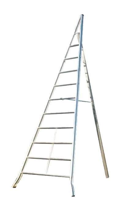 SCALA SINGOLA PER AGRICOLTURA 'AGRI' 11 gradini - H. 400 cm