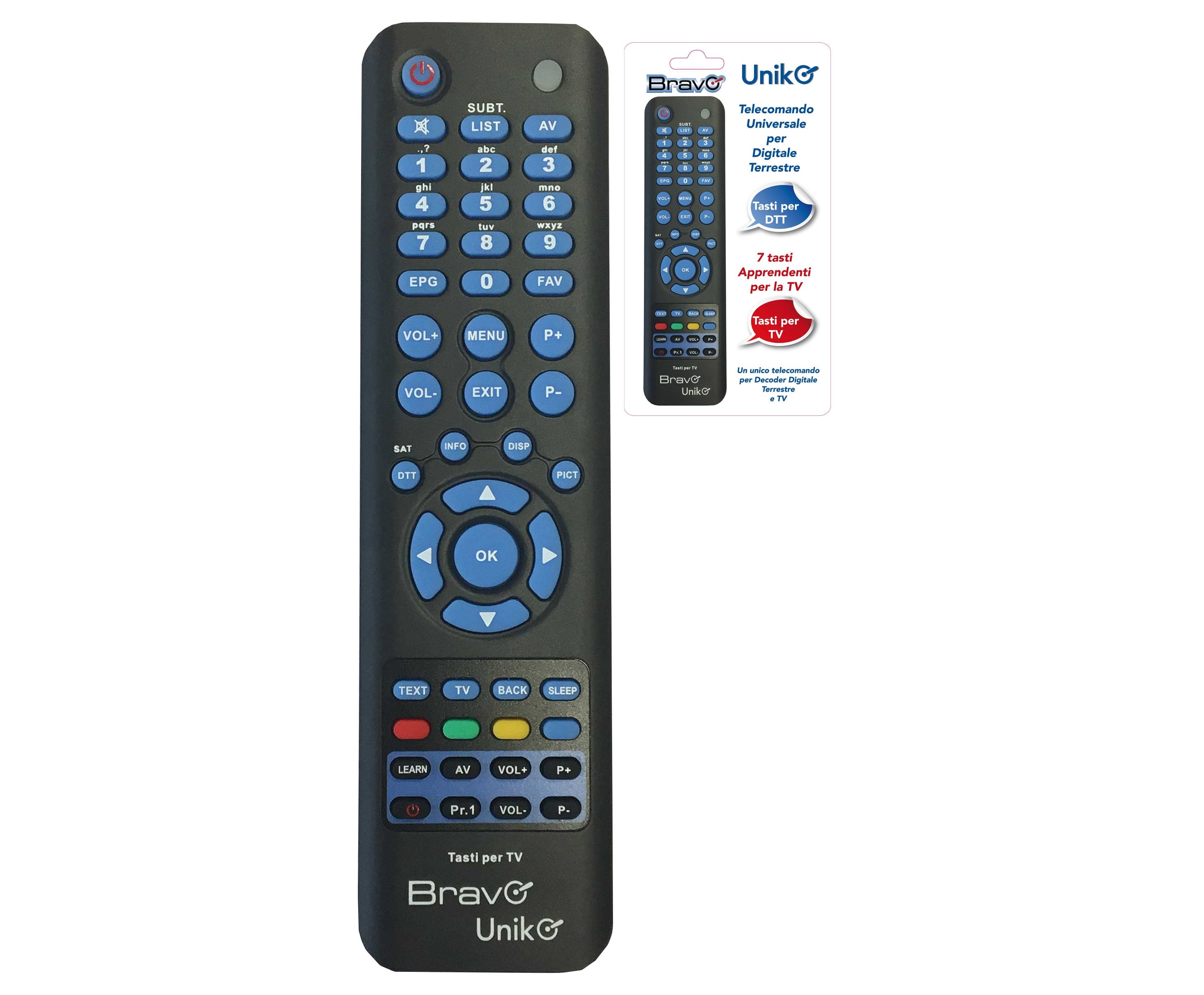 TELECOMANDO TV 'UNIKO'