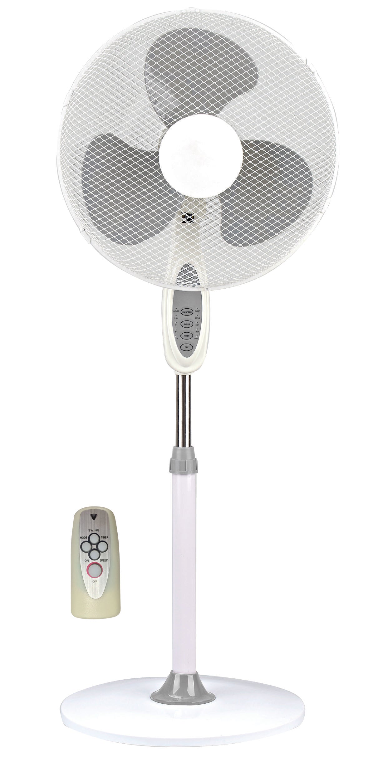 VENTILATEUR SUR PIED AVEC TÉLÉCOMMANDE Ø 40 cm