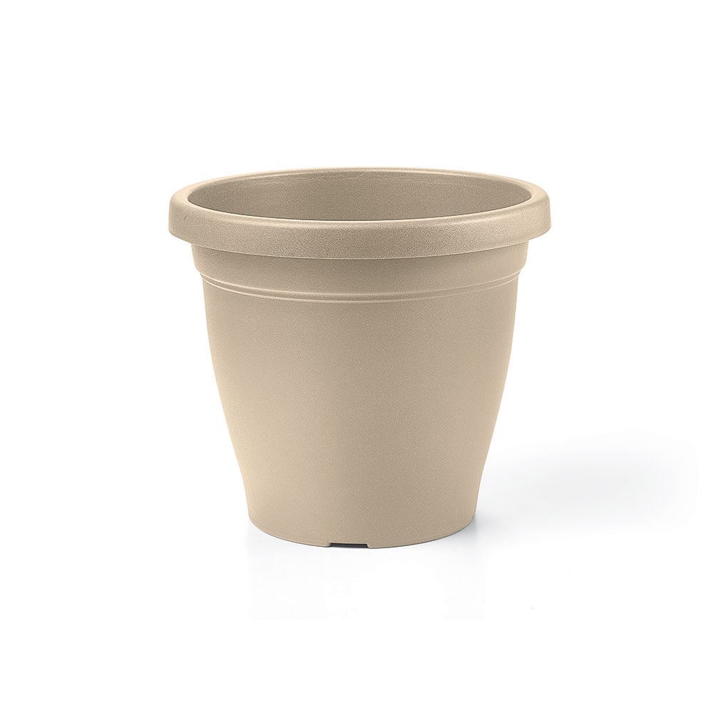 Blumentopf 'VERONA' Ø 20x16,5h cm - Farbe havanna