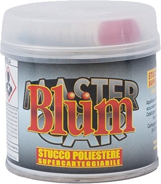 STUCCO POLIESTERE PER METALLO 150 ml