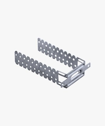SUPPORT UNIVERSEL POUR PROFILÉS MURAUX 50 mm - Épaisseur 0,8 mm