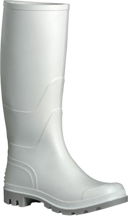 BOTTE EN PVC BLANCHE MOD. «GENOU» taille 43