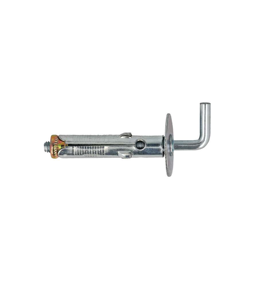 STAHLANKER HAKEN MITTEL 'DY03' Schraube M5 - Ø 9x40 mm