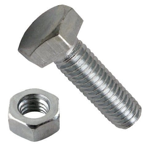 SCHRAUBE MIT MUTTER FÜR REGALE M8x16
