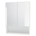 ARMOIRE DE TOILETTE DOUBLE PORTE '933' cm 62 x 15,5 x h.81 - blanc