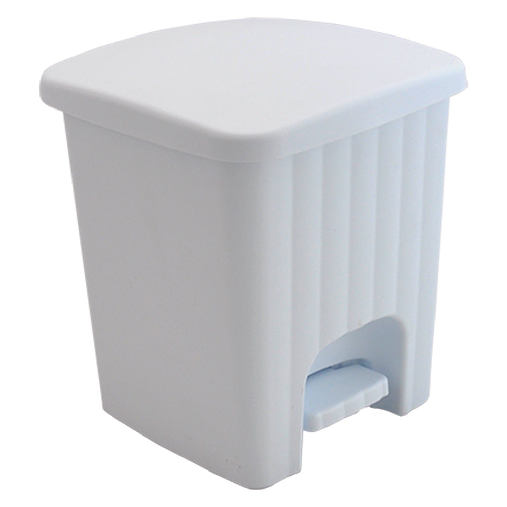 POUBELLE À PÉDALE 'PEDALINA' 4,5 L - coloris blanc