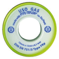 RUBAN TEFLON POUR GAZ « PROFESSIONNEL » 1/2x12 m x0,1 mm - cf. 10 rl.