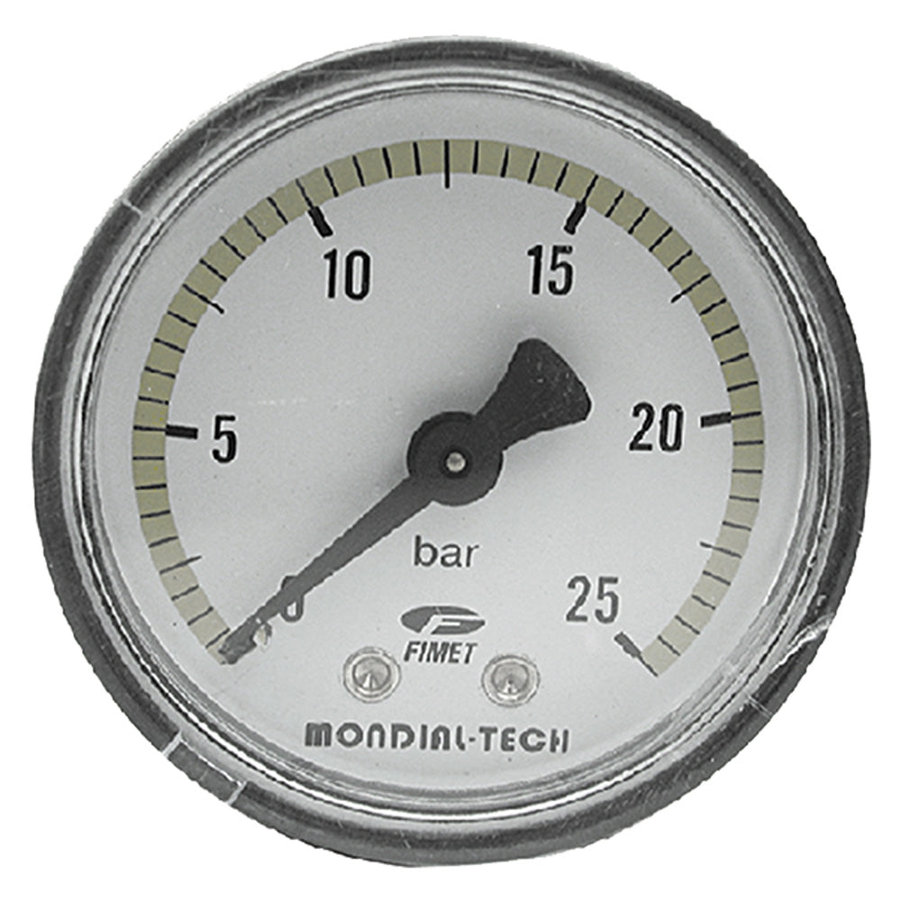 MANOMÈTRE pour centrales - échelle 0 - 25 bar