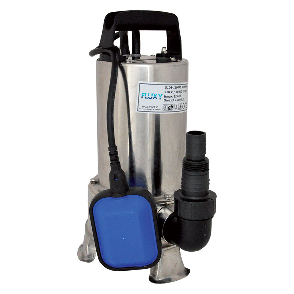 POMPE IMMERGÉE INOX 750 watts - 12500 litres/h - 1,0 CV