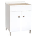 MEUBLE ÉVIER 'DANA' 60 x 50 x h.84 cm - laqué blanc