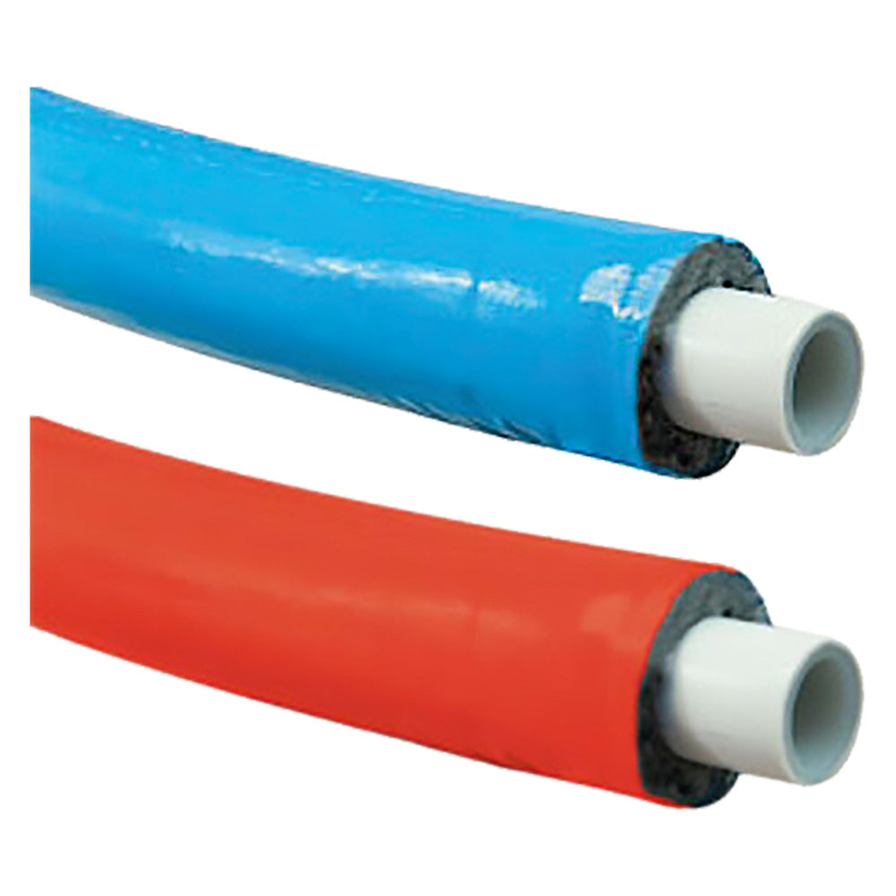 TUBO MULTISTRATO RIVESTITO PEXB/AL/PEXB Ø  20 x 2 - rotolo 50 metri - ROSSO