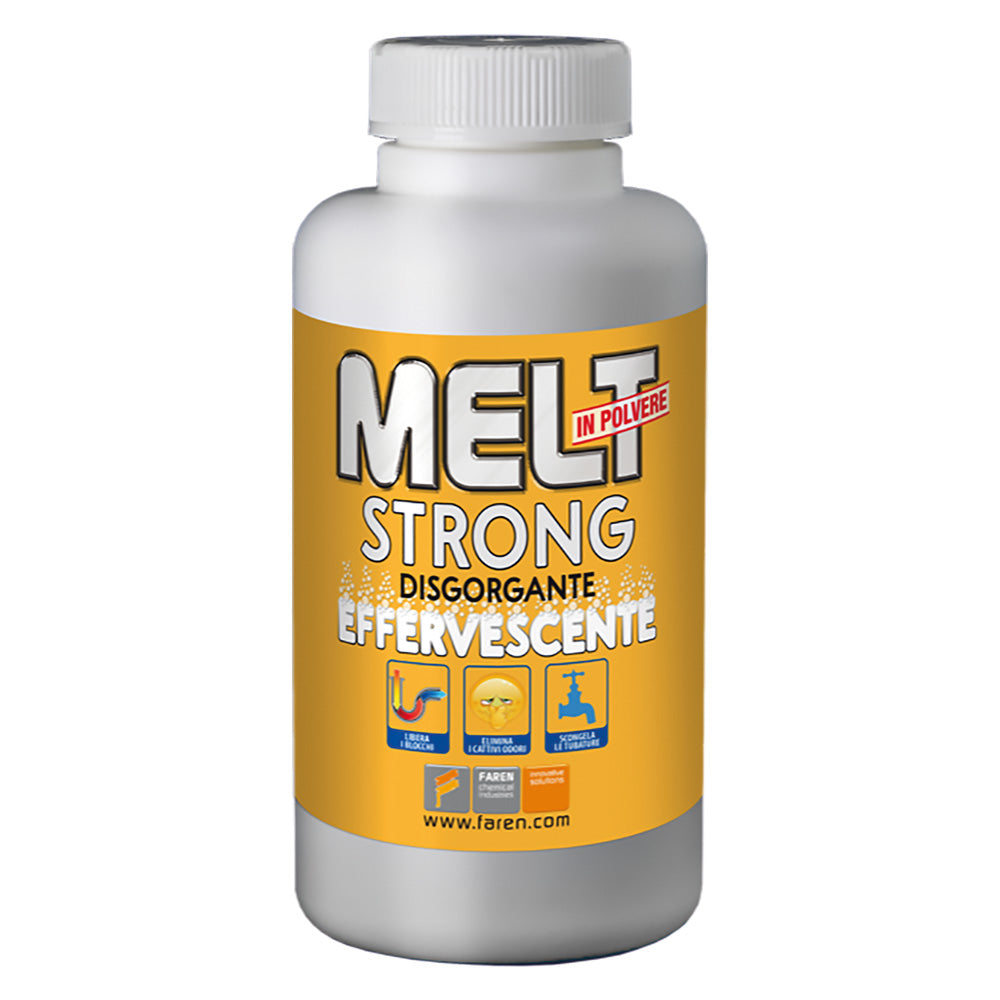 SCHAUMARTIGER ABFLUSSREINIGER IN PULVERFORM 'MELT STRONG' 600 g