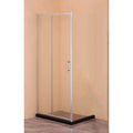PANNEAU EN VERRE COULISSANT POUR CABINE DE DOUCHE 'DIAM cm 90 x H 185